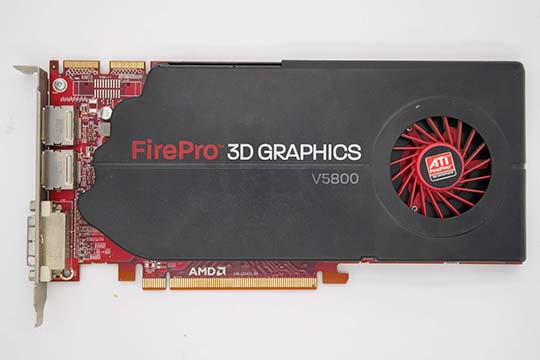 蓝宝石 SAPPHIRE FirePro V5800 1GB 显示卡（ATI FirePro V5800芯片）KF